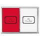 Your Text in Double Frame Double Deck Playing Cards Image 1 of 8